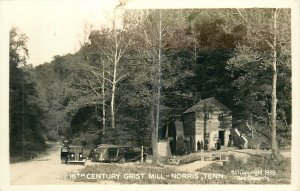 1940s Norris Tennessee 18 Century Grist Mill occupation RPPC Postcard 25-12128