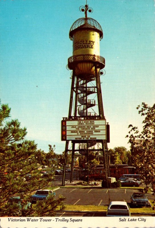 Utah Salt Lake City Trolley Square Victorian Water Tower