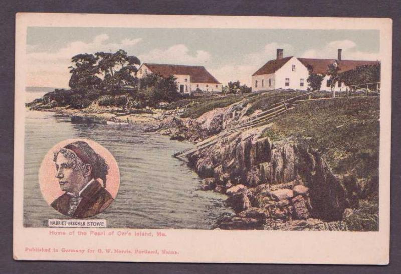 Harriet Beecher Stowe's Home On Orr's Island, Maine - Unused