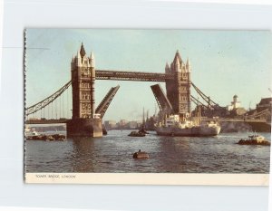 Postcard Tower Bridge, London, England