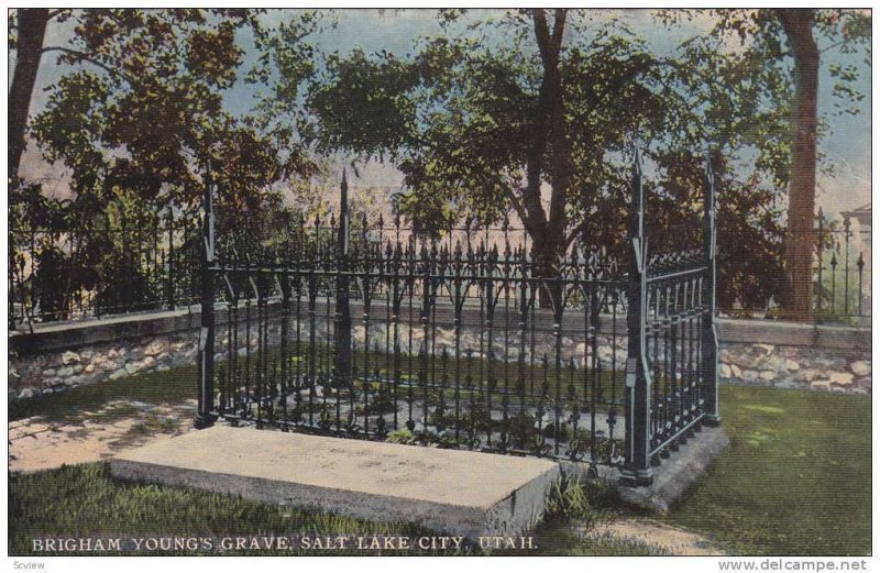 Brigham Young's Grave, Salt Lake City, Utah,  00-10s