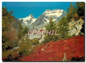 Postcard Modern Fletschhorn Laquinhorn im Saastal