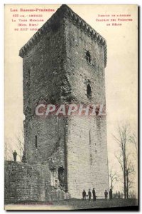 Old Postcard Orthez Tower Dungeon Moncade the old castle of the Viscounts of ...