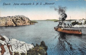 US6682 izlaz oklopnjaca s ms monarch ship  sibenik croatia