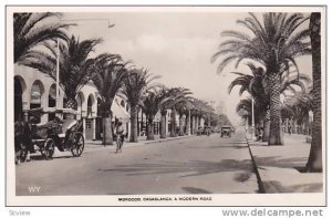 RP; Casablanca , Morocco , 20-30s , Modern Road
