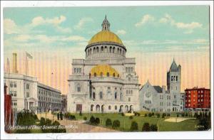 First Church of Christ Scientist, Boston MA