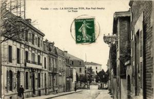 CPA Vendée - LA ROCHE-sur-YON Rue Paul-Baudry - La Poste (297781)