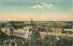 Vintage PostcardTown View Anamosa IA Loking SW Of State Reformatory