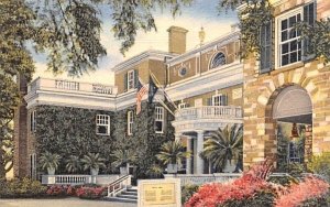 Home of Franklin D Roosevelt Hyde Park, New York Postcard