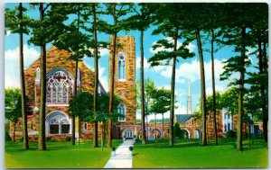 Postcard - The Cathedral, First Methodist Church - Montgomery, Alabama