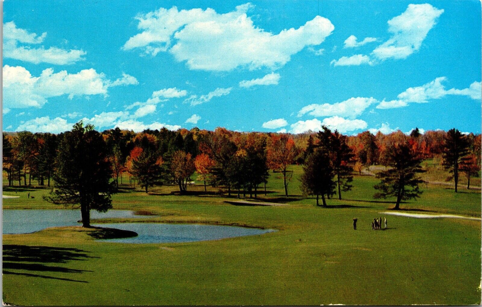 Concord Hotel Kiamesha Lake NY New York Postcard VTG UNP SA Unused