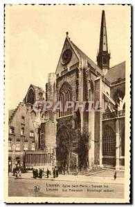 Postcard Old St. Peter's Church Leuven Leuven South Transept