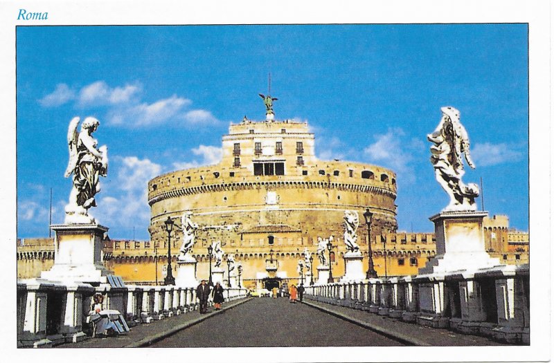 Rome,  St Angelo Castle.   Unused