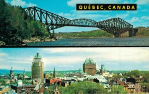Canada Quebec Canada Chrome Postcard 07.64