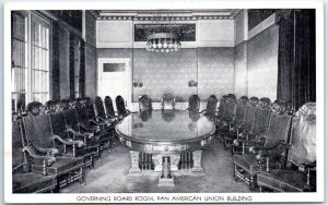 Postcard - Governing Board Room, Pan American Union Building - Washington, D. C.