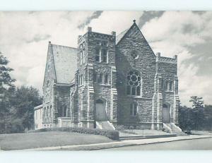 Unused 1940's CHURCH SCENE Independence Missouri MO L3547