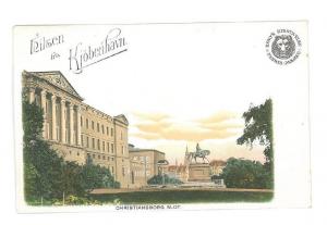 B82402 Denmark Kobenhavn Copenhagen Christiansborg Slot litho front/back image