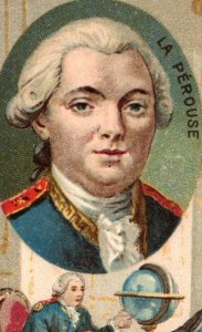 1880s Trebucien Chocolat Lapérouse French Naval Officer Exped. Around World F157