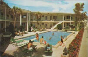 Postcard Sharla Manor Clearwater Beach Florida FL