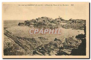 Old Postcard Island Brehat C N Anse du Pahre and Rocks