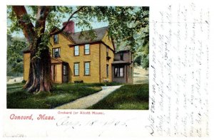 Orchard Or Alcott House August 1905 Concord Massachusetts Postcard