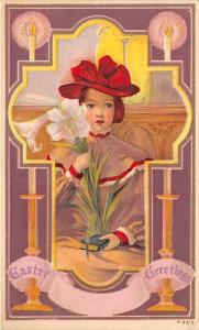 Easter Greetings Holiday 1908 