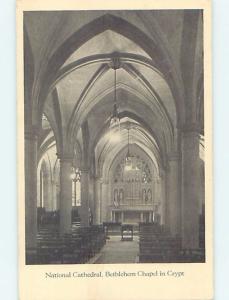 Unused Divided-Back BETHLEHEM CHAPEL Washington DC A8438