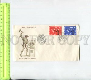 468537 GREECE 1962 year Europe CEPT First day cover