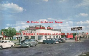 FL, Yulee, Florida, Butler's Motor Court Motel, Texaco Gas Station, 50s Cars