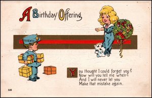 Birthday Mailman Woman