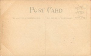 Leap Year Postcard; How to Catch Them in 1908, A Trap with Money as Bait