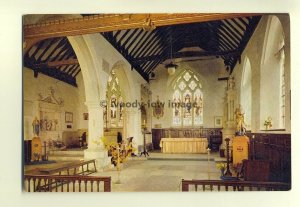 h0685 - Interior of Godshill Church , Isle of Wight - postcard by Dixon