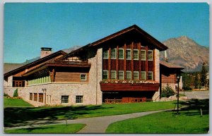 Jasper Alberta Canada 1960s Postcard Jasper Park Lodge