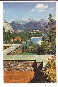 The Bow Valley from the Banff Springs Hotel, Alberta, Canada