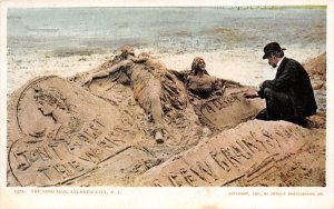 The Sand Man in Atlantic City, New Jersey