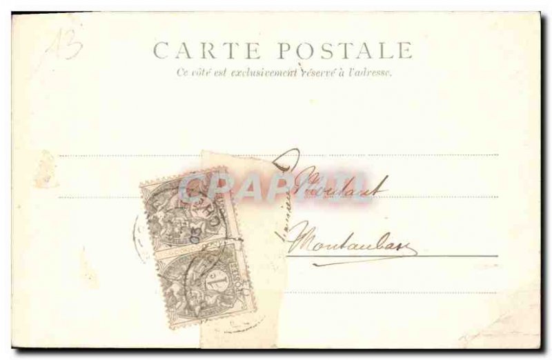 Postcard Old Chateau of Luynes