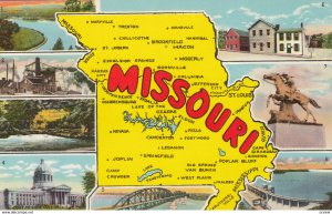 MAP ; Missouri , 1930-40s