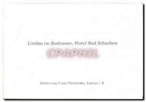 Modern Postcard Landau im Bodensee Hotel Bad Schachen