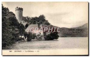 Old Postcard The Chateau Duingt