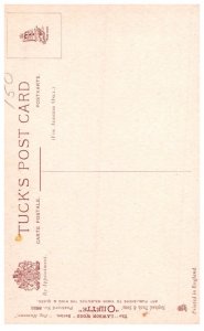 Dog , Ill in Bed , bt the doctor's orders,   artist signed