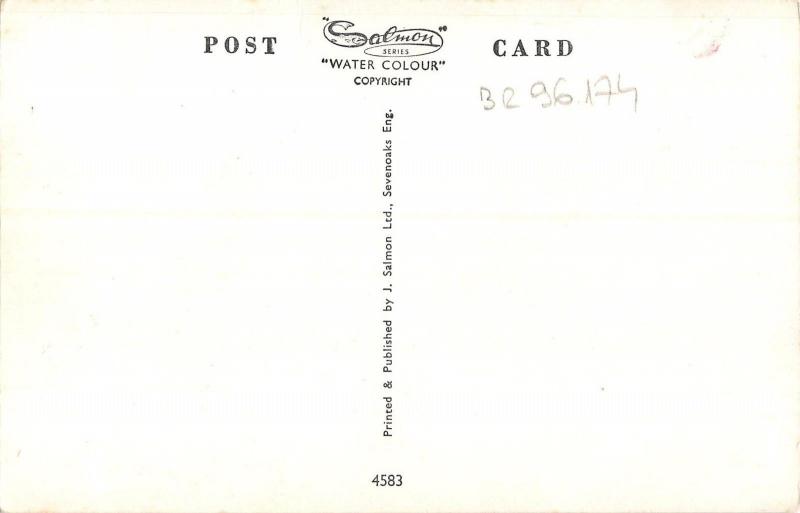 BR96174 south devon map karten  uk