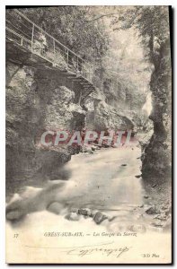 Postcard Old Gresy sur Aix Les Gorges Sierroz