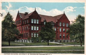 Vintage Postcard 1915 Eastman Building University of Rochester New York Walkers