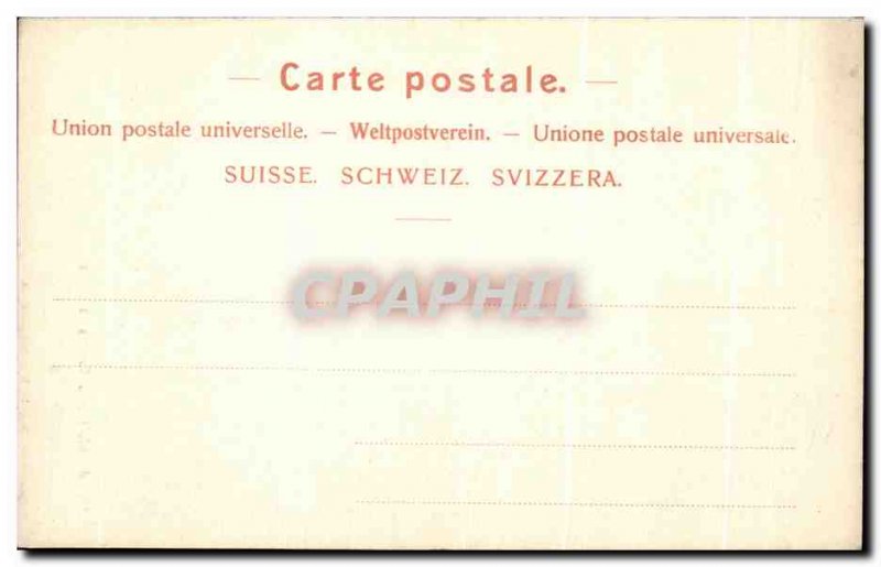 Postcard Old Handeckfall Und Grimselstrasse