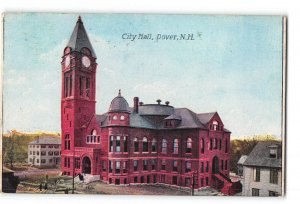 Dover New Hampshire NH Postcard 1912 City Hall