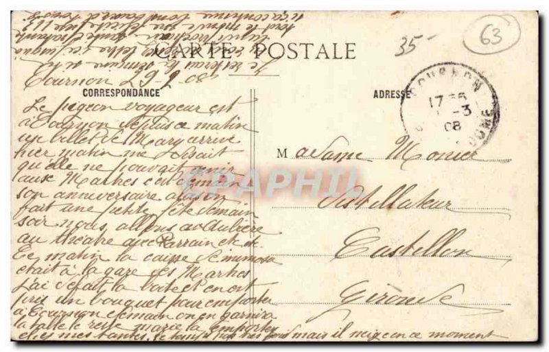 Old Postcard Grenoble