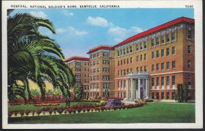 HOSPITAL NATIONAL SOLIDER'S HOME SAWTELLE CALIFORNIA