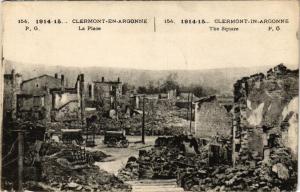 CPA Militaire, Clermont en Argonne - La Place (277374)