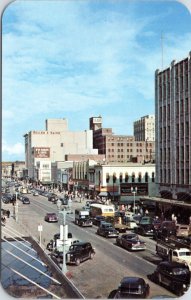 Postcard NE Lincoln - O Street from 10th Street shopping