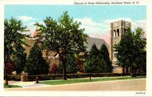 North Carolina Southern Pines Church Of Wide Fellowship Curteich